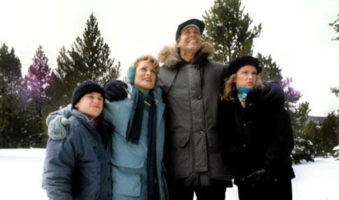 Christmas Vacation, Chevy Chase, Beverly D'Angelo, Juliette Lewis, Johnny Galecki