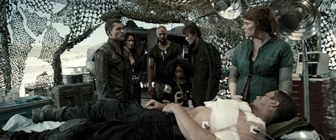 Terminator Salvation (2009), Anton Yelchin, Bryce Dallas Howard, Christian Bale, Common, Jadagrace, Moon Bloodgood & Sam Worthington
